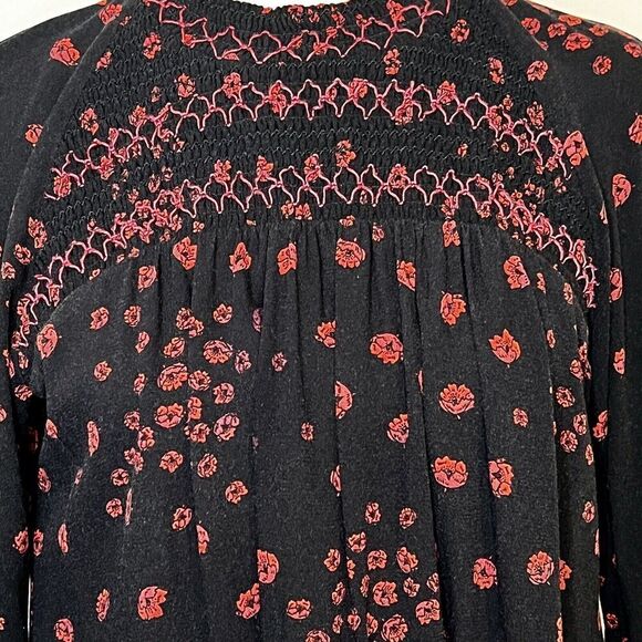 Free People Flowers in Her Hair Tunic Top Whimsygoth Fairy Size XS‎ - Picture 8 of 11